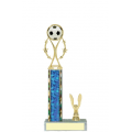 Trophies - #Soccer Vertical Star Riser C Style Trophy